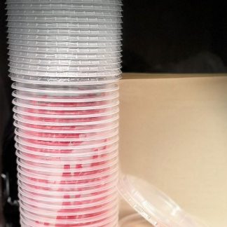TARRINAS DE 16 OZ NATIVOS X 25 UND + TAPA