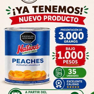 Duraznos X 3000 Gr 35 Und